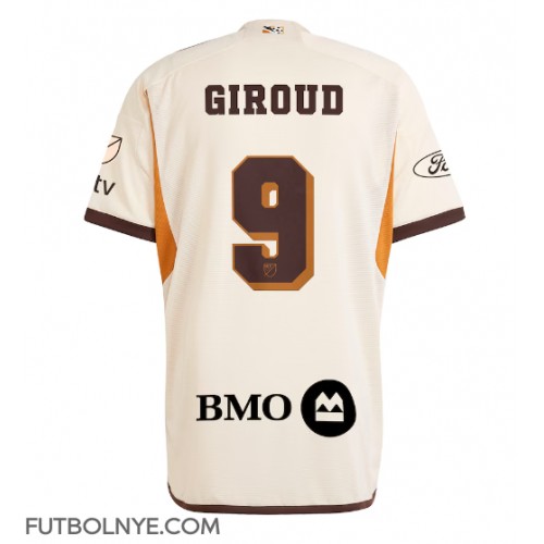 Camiseta Los Angeles FC Olivier Giroud #9 Tercera Equipación 2024-25 manga corta